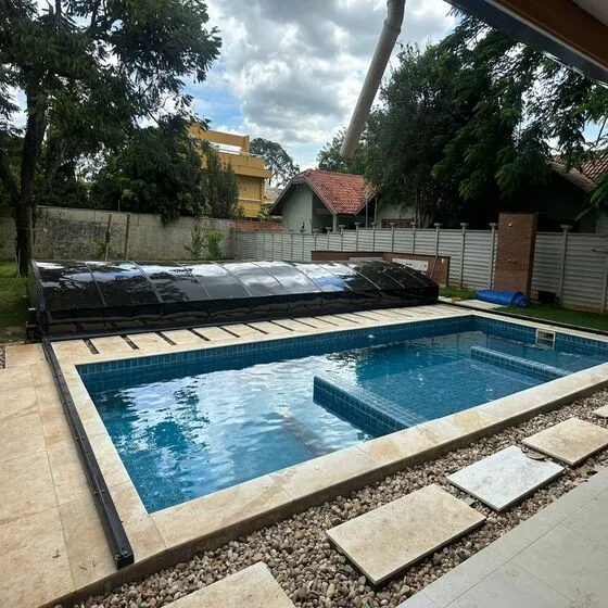 Cobertura Retrátil para Piscina - Toldos Sumaré