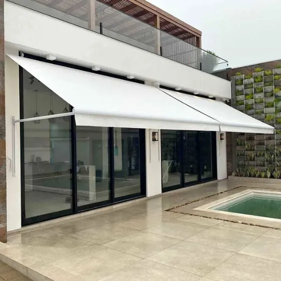 Toldo Cortina com Braços Laterais - Toldos Sumaré
